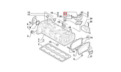 Punto Motor Eksantrik Yağlama Vanası Şema