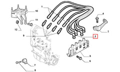 Punto Buji Kablosu Şema