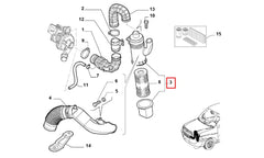 Doblo Hava Filtre Kutusu Şema