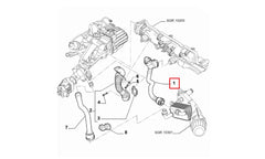 Doblo Motor Yağ Soğutucu Borusu Şema