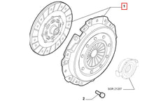 Pratico Debriyaj Seti ( Baskı, Balata ) Şema