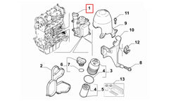 Grande Punto Yağ Soğutucu Şema