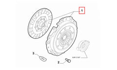 Pratico Debriyaj Seti ( Baskı, Balata ) Şema