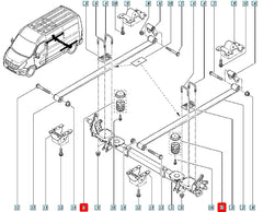 Master Dingil Süspansiyon Takozu Şema