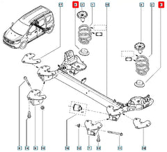 Lodgy Helezon Yay Alt Lastiği Şema