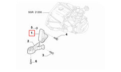 Grande Punto Motor Arka Takozu Bağlantı Ayağı Şema