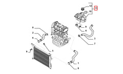 Pratico Radyatör Su Deposu Şema