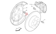 Grande Punto Arka Fren Diski Şema