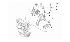 Grande Punto Motor Ön Bağlantı Takozu Şema