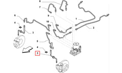 Grande Punto Fren Hortumu Şema