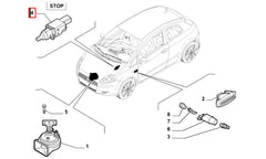 Fiorino Fren Pedal Müşürü Şema