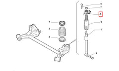 Punto Amortisör Takozu Şema