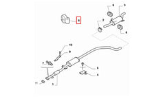 Fiorino Egzoz Askı Ve Montaj Lastik Takozu Şema