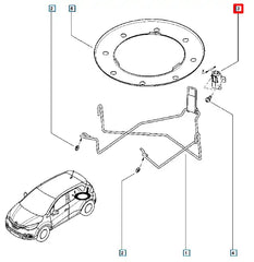 Duster Stepne Kilidi Şema