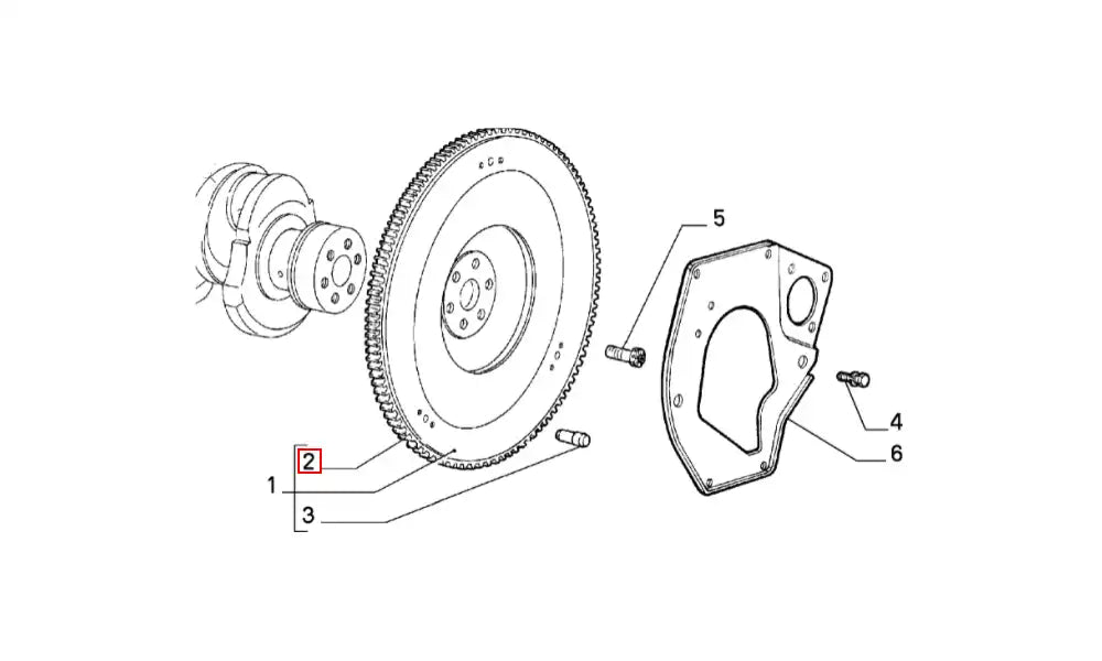 Uno Debriyaj Volanı Dişlisi Şema