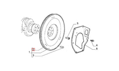 Tempra Debriyaj Volanı Dişlisi Şema
