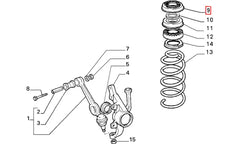 Uno Helezon Yay Üst Lastiği Şema