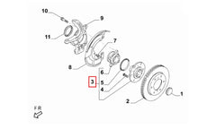 Fullback Tekerlek Poryası Şema