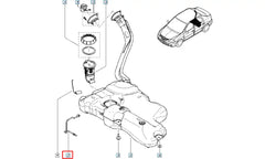 Sandero Yakıt Hortumu Şema
