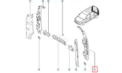 Logan Stop Lambası Yuva Sacı Şema