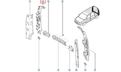 Logan Stop Lambası Yuva Sacı Şema