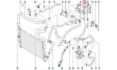 Logan Kalorifer Hortumu Şema