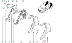 Sandero Çamurluk Şema