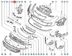 Megane Gündüz Farı Kapağı Şema