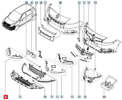 Megane Gündüz Farı Kapağı Şema