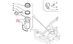 156 Yakıt Depo Şamandırası Şema