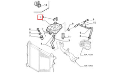 Bravo Radyatör Su Deposu Şema