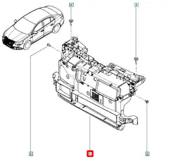 Megane Motor Ön Paneli Şema