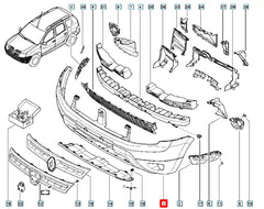 Duster Ön Tampon Şema