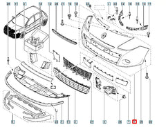 Clio Ön Tampon Şema