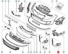 Megane Sis Farı Çerçevesi Şema