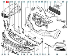 Captur Sis Farı Çerçeve Krom Nikelajı Şema