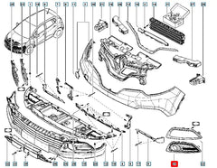 Captur Sis Farı Çerçevesi Şema