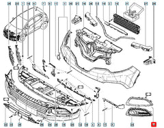 Captur Sis Farı Çerçeve Krom Nikelajı Şema