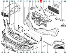 Captur Ön Panjur Çıtası Şema