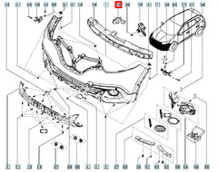 Kadjar Tampon İç Destek Plastiği Şema