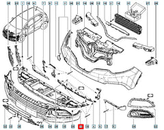 Captur Tampon Alt Muhafazası Şema
