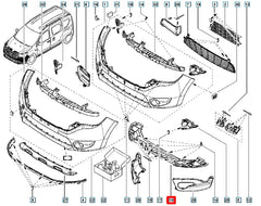 Lodgy Tampon Alt Muhafazası Şema