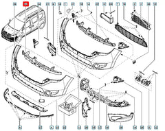 Dokker Tampon İç Destek Plastiği Şema