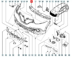 Kadjar Tampon İç Destek Plastiği Şema