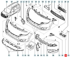 Lodgy Tampon Bağlantı Ayağı Şema