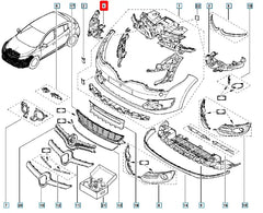 Megane Far Montaj Braketi Şema