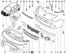 Clio Tampon Izgarası Şema