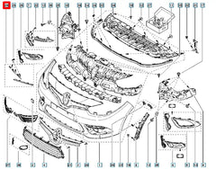 Fluence Ön Panjur Çıtası Şema