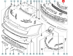 Laguna Sis Farı Kapak Plastiği Şema