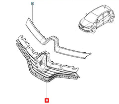 Captur Ön Panjur Şema